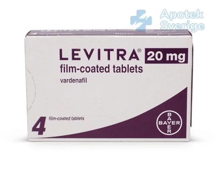 Köp Levitra Original 20 mg online i Sverige för effektiv behandling av erekt