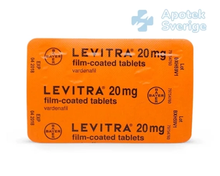 Köp Levitra Original 20 mg online i Sverige för effektiv behandling av erekt