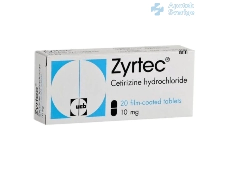 Köp Zyrtec Generisk - Cetirizinhydroklorid i Sverige